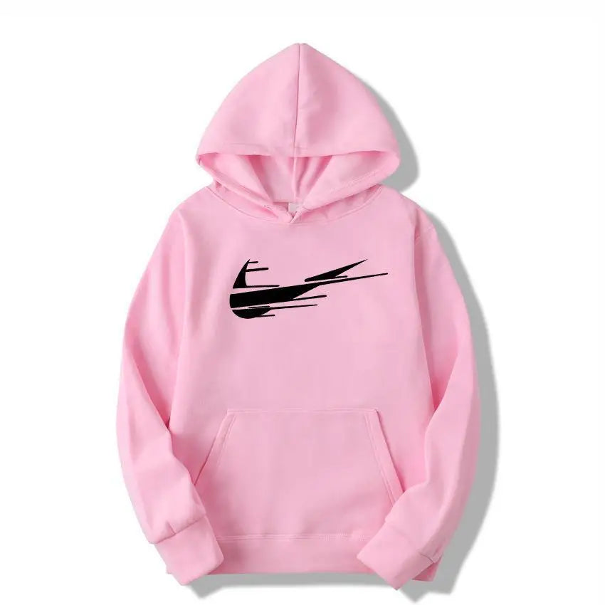 High end men's and women's hoodies, hoodies, autumn and winter casual fleece printed jackets, hoodies
