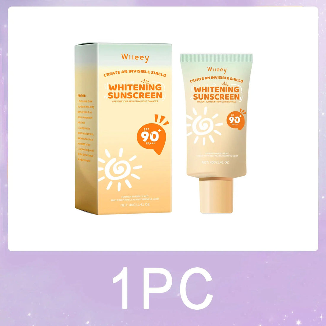 Kids Sunscreen Body Lotion Spf 50 Lightweight Non-greasy Refreshing Face Hydrating Brighten Broad Spectrum Moisturizing Sunblock Halalzen