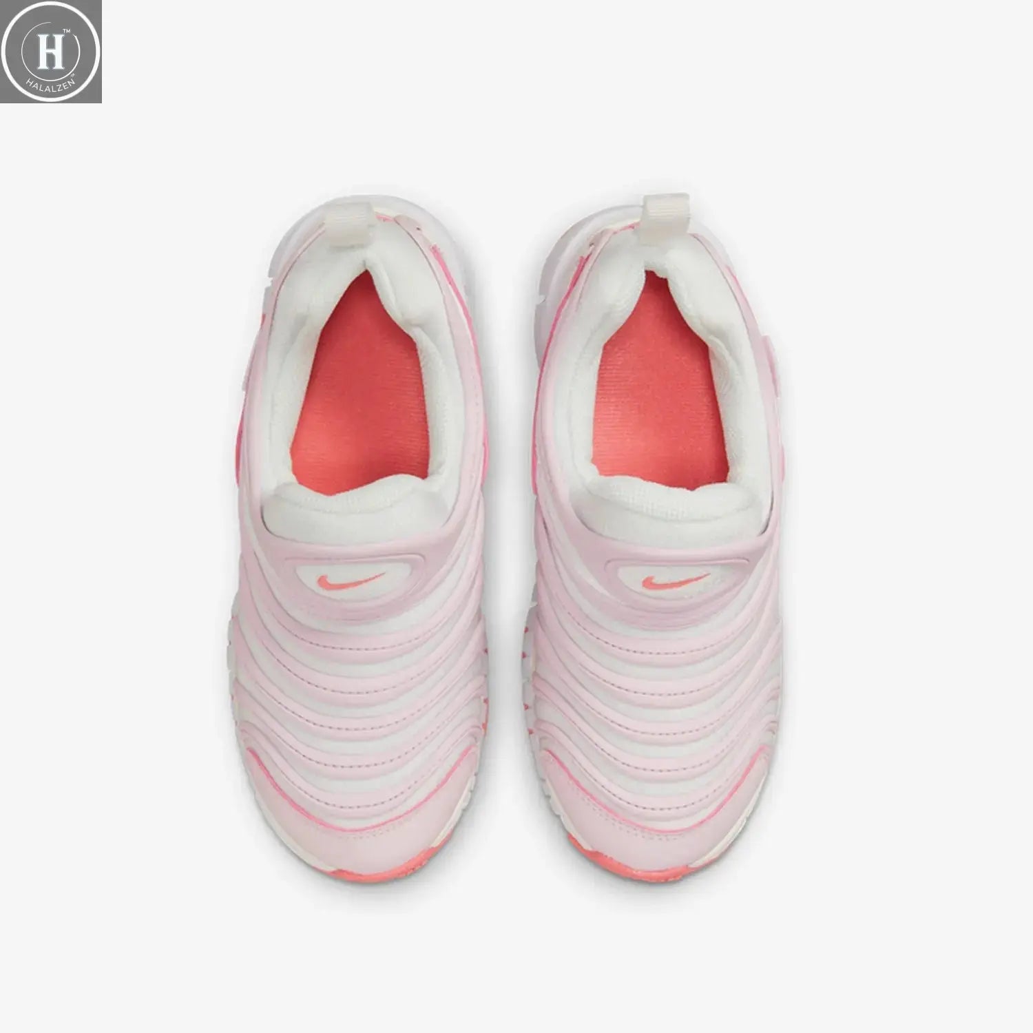 Nike genuine Dynamo Free children's caterpillar lightweight sports shoes 343738-100 HALALZEN