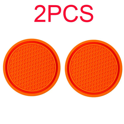 Car Non-slip Water Cup Pad Rhinestone Decoration Auto Interior For Useful Things For Cars Car Duck Ornaments Interior