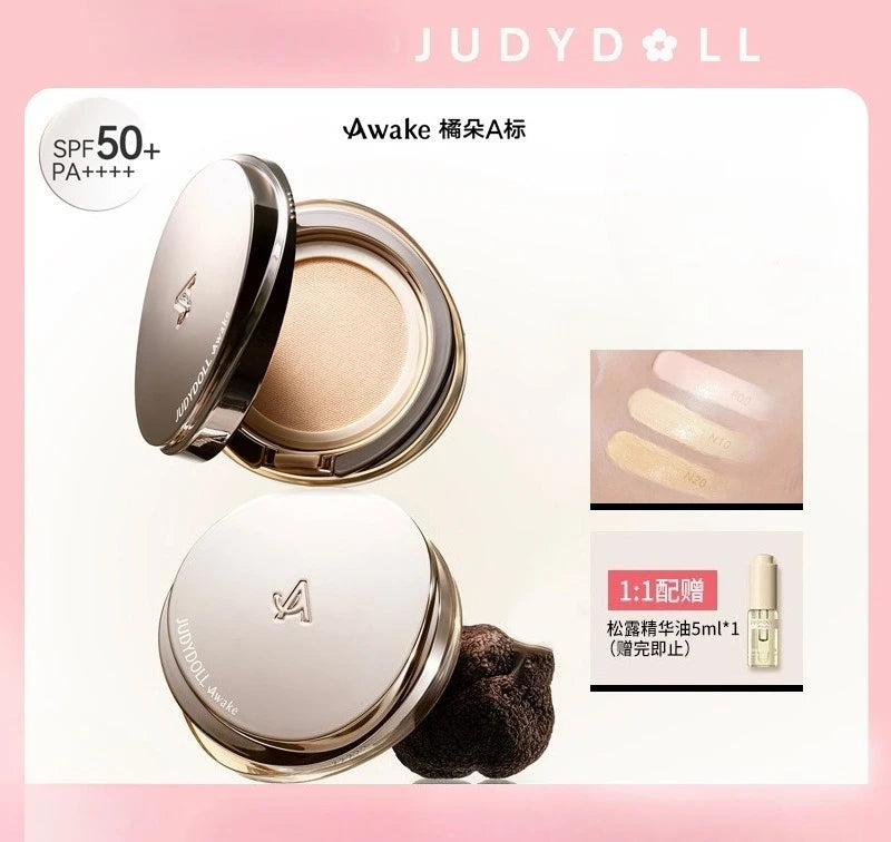 Judydoll sunscreen air cushion cream moisturizing essence, concealer lasting and not easy to take off makeup foundation