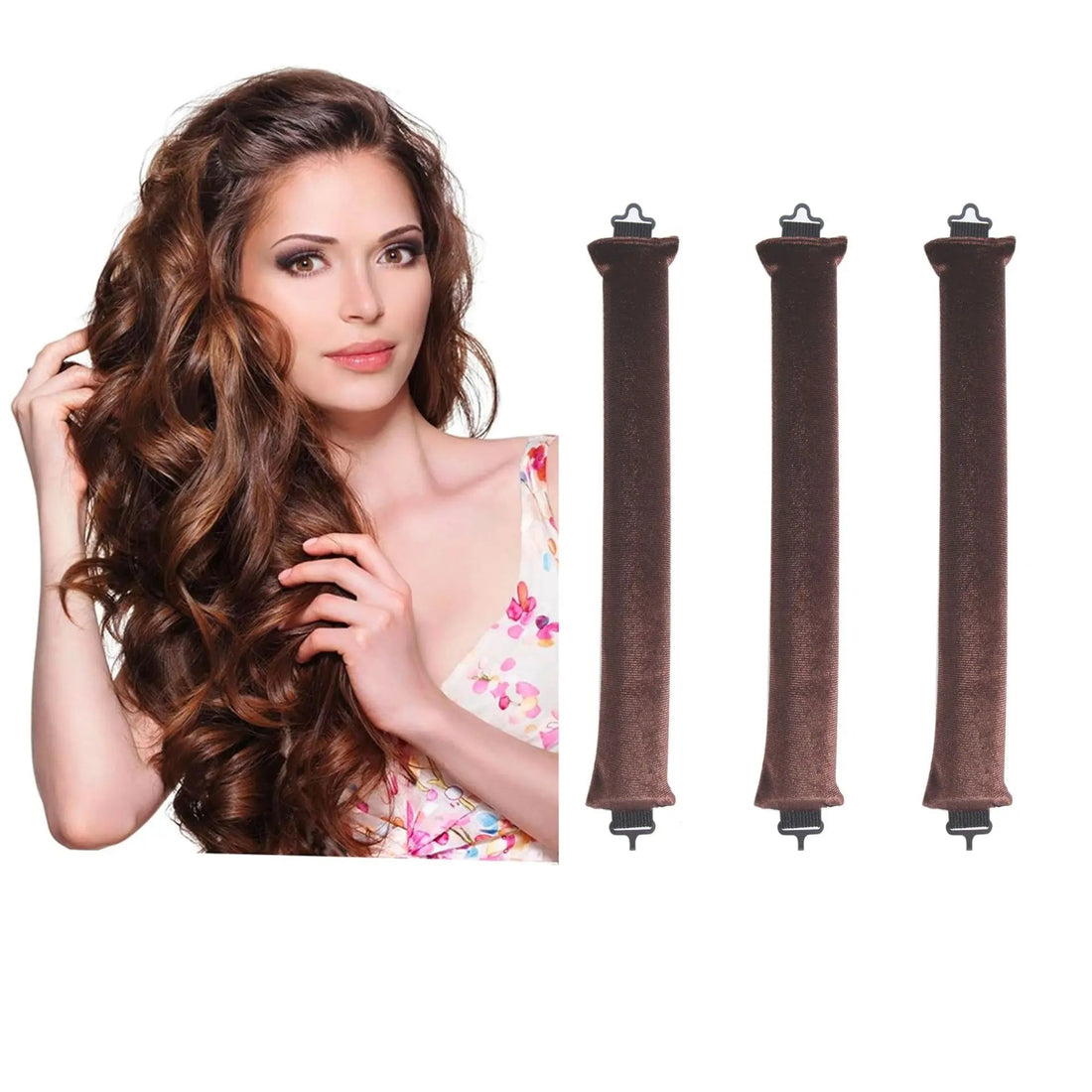 Hair Accessories Heatless Curls Beauty Women Curly Products Hair Curler Rubber Curling Sleep Hairdresser Tools Hair Foam Rollers Halalzen