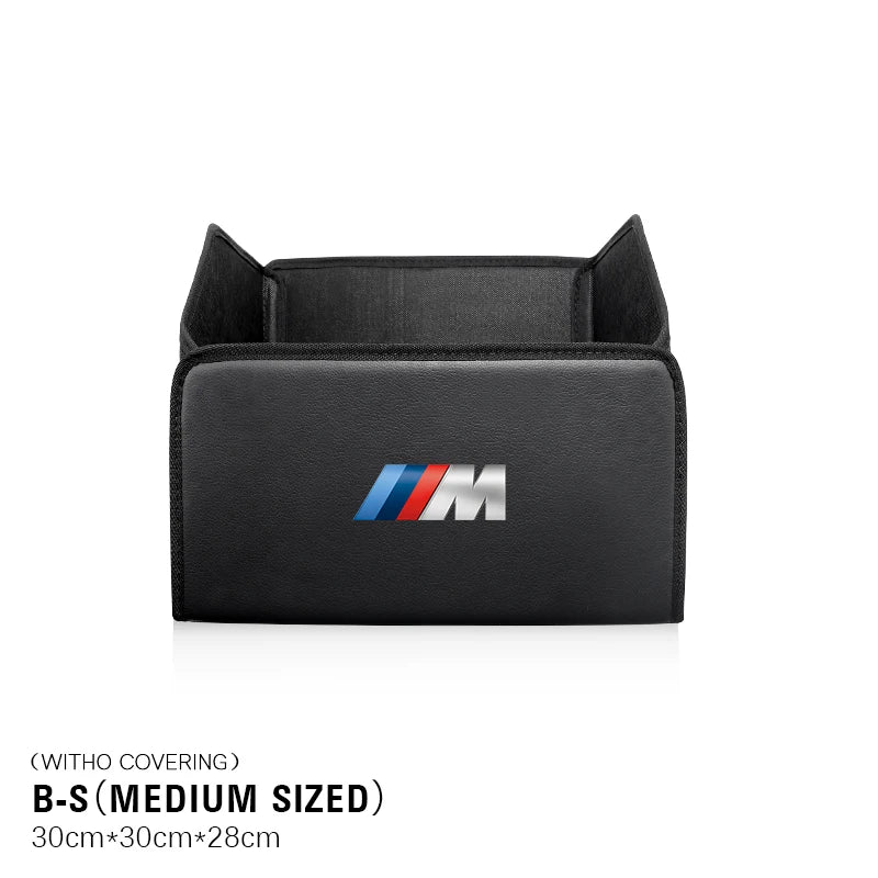 Car Trunk Storage Box High-capacity Leather Organizer Case For BMW E46 E90 E60 F30 F10 E39 E36 F20 G20 G30 E92 E87 E91 X5 E70 X3