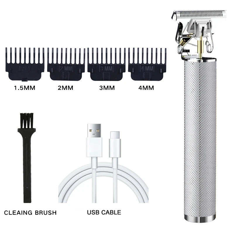 Cordless Mens Hair Trimmer Hair Clippers For Men Professional Beard Trimmer Kits Electric Shavers Hair Cutting Machine Barber Halalzen