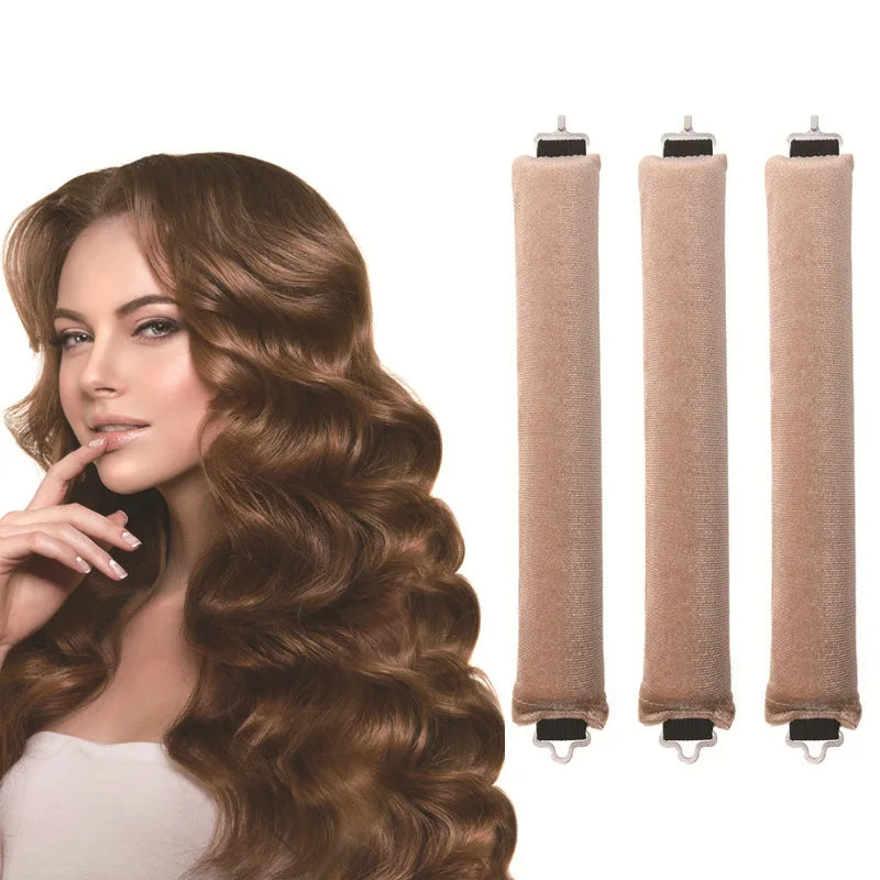 Hair Accessories Heatless Curls Beauty Women Curly Products Hair Curler Rubber Curling Sleep Hairdresser Tools Hair Foam Rollers Halalzen