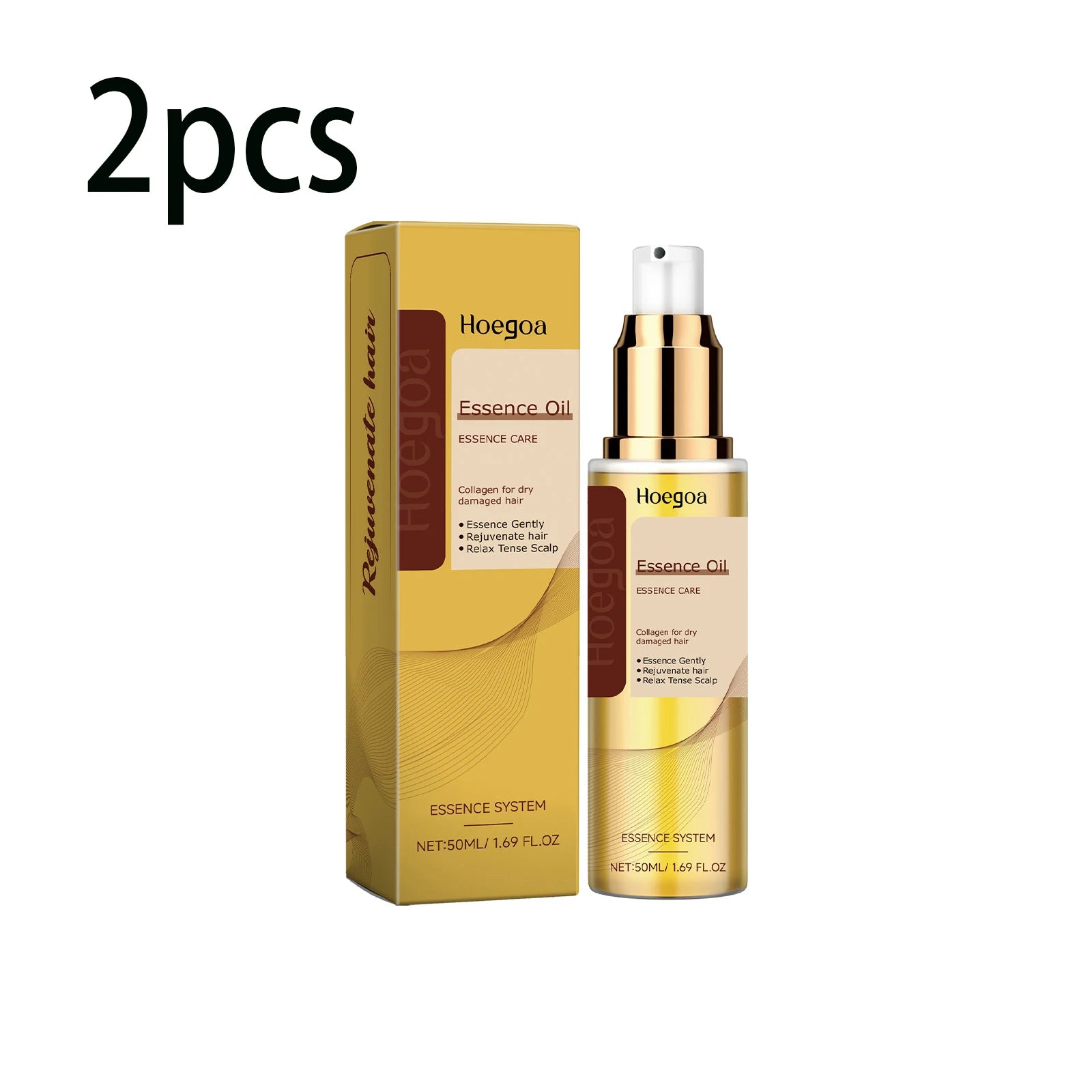 Pure Argan Oil Hair Essential Oil Preventing Hair Loss Nourishing Smoothing Dry Frizzy Multi-functional Argan Hair Care Product HALALZEN