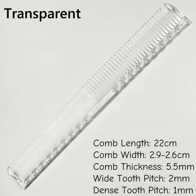 1PC 18cm Professional Hairdressing Haircut Comb Double Headed Anti Static High Temperature Resistance Salon Hair Styling Tools