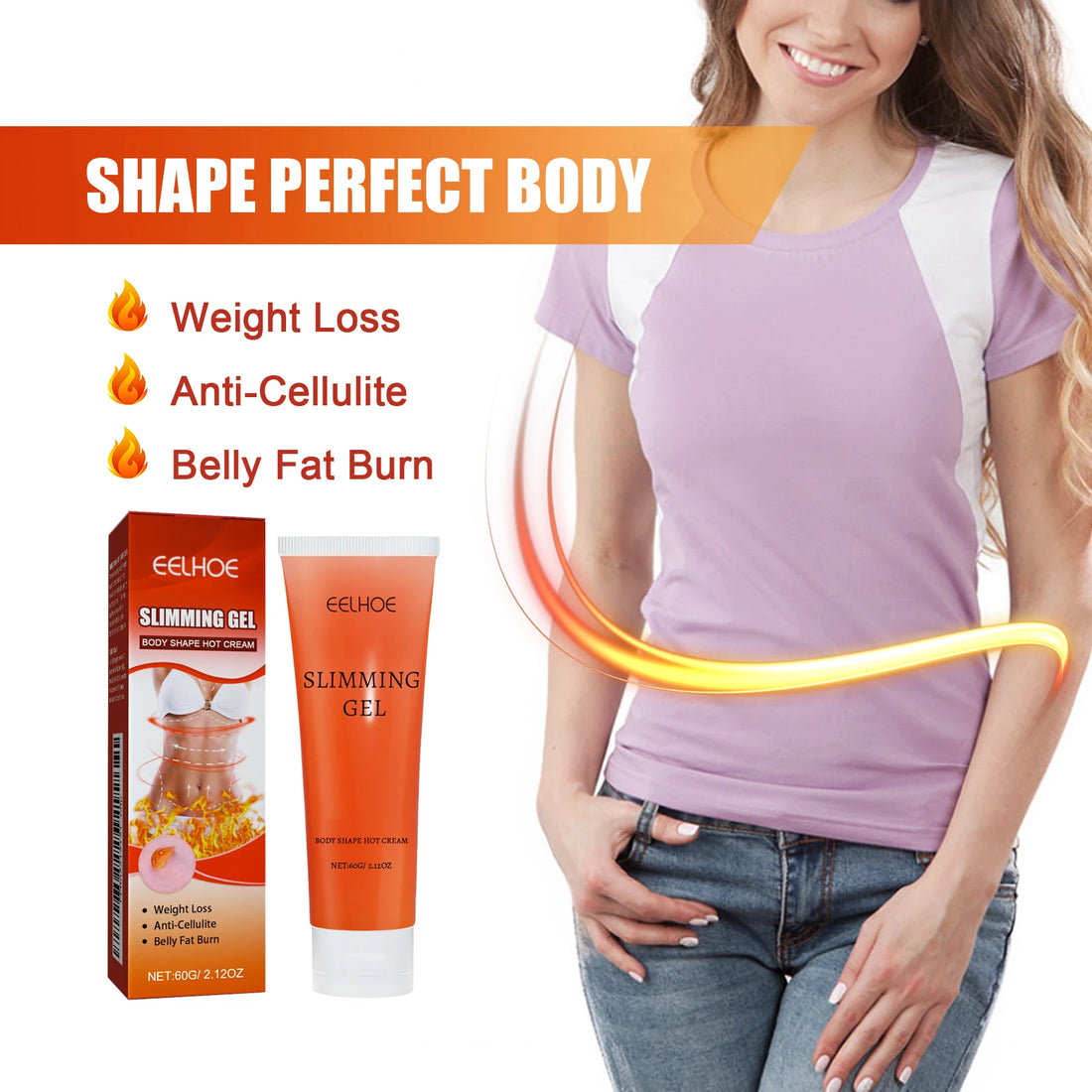 Body Light Gel - Gently care for the skin, enhance curves, improve posture, daily application gel