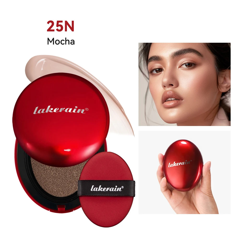 Sunscreen Cushion Foundation Fit Cushion Foundation Full Coverage Waterproof Long-lasting Concealer Long-lasting Korean Makeup