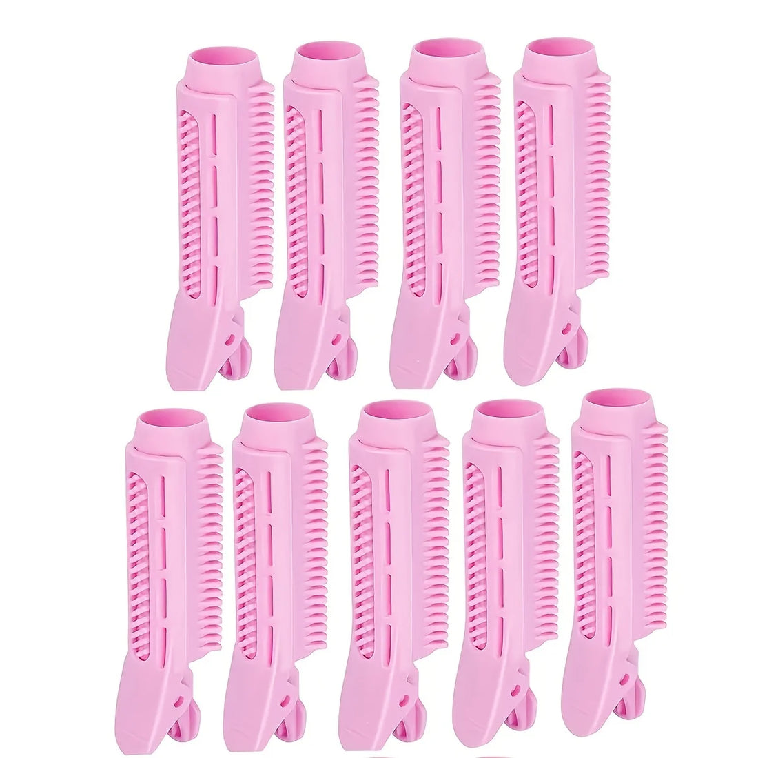 3/6/9 PCS Hair Curlers Spiral Curls Styling, Volumizing Curlers Root Clips, Fluffy Lazy Grip Curl Rods, No Heat Styling Tool