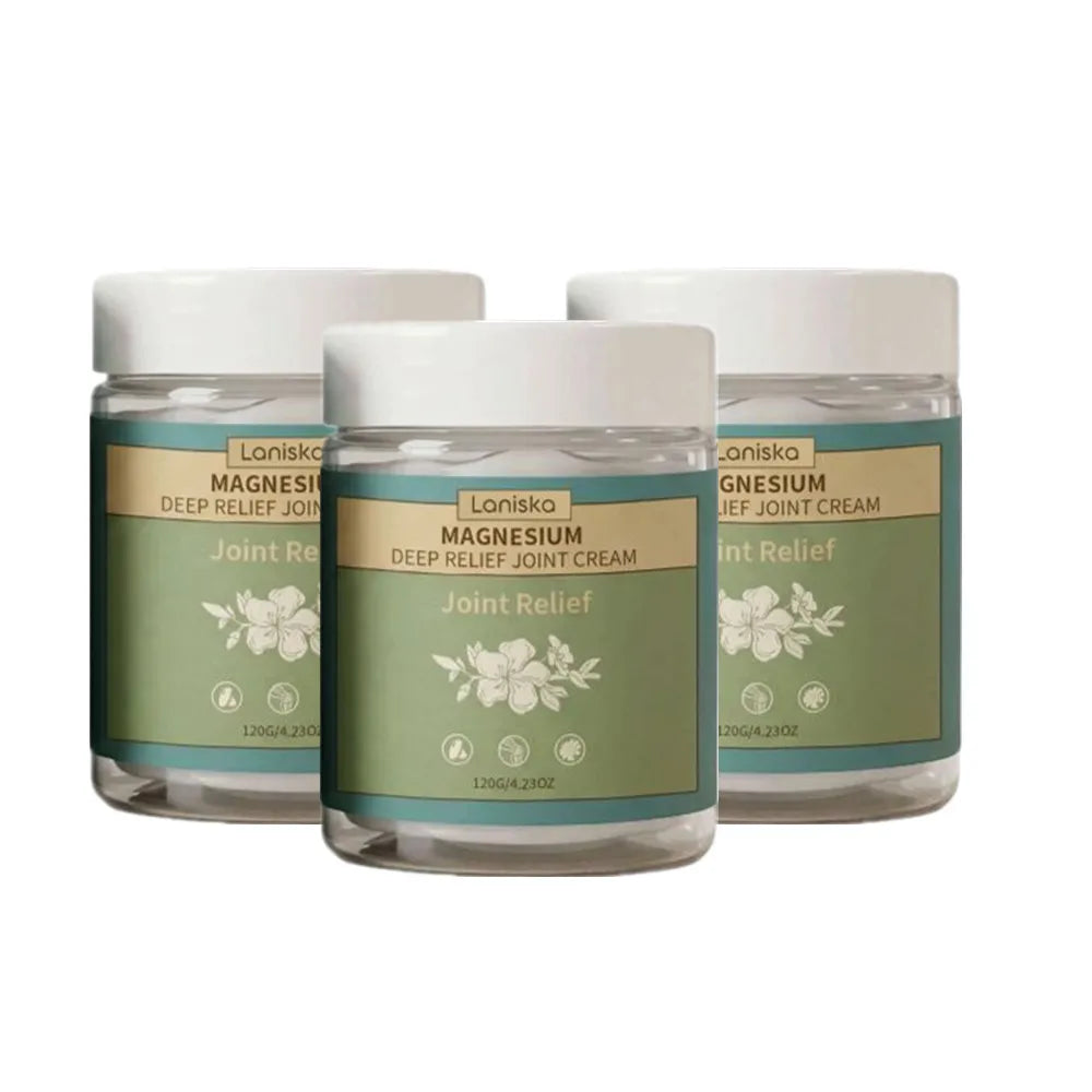 Magnesium Soothing Body Cream - Relieves Tension & Muscle Discomfort, Deep Moisturizing Joint Relief Cream for All Skin Types