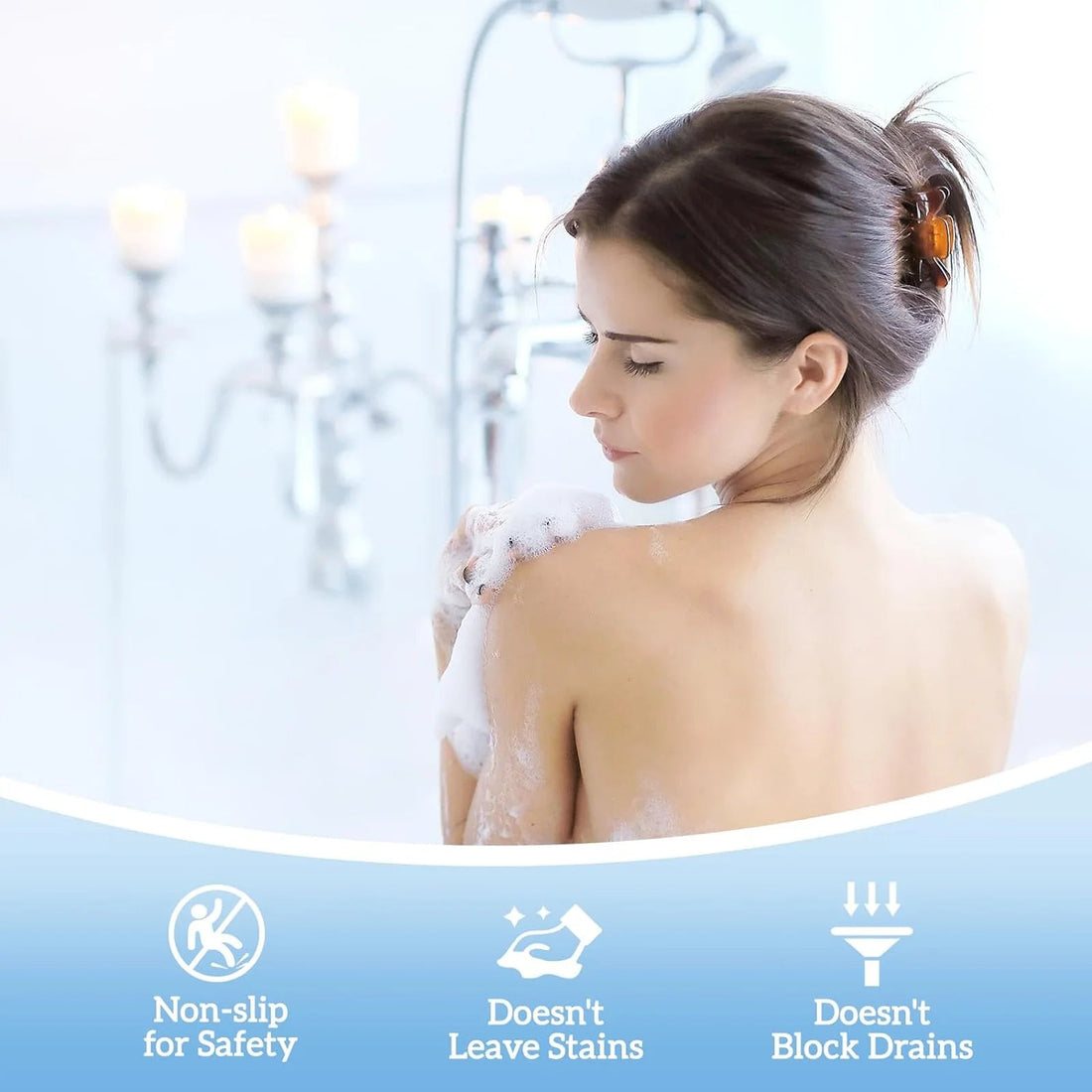 Portable Aromatherapy Shower & Bath Tablets - Deeply Cleanses Skin, Locks in Moisture, Refreshing & Long-Lasting Fragrance Halalzen