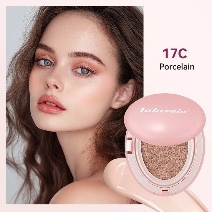Lakerain Cushion Foundation Korean Makeup Base Mist Foundations Makeup Full Coverage Long-lasting Cc Cream Sunscreen Cosmetic Halalzen