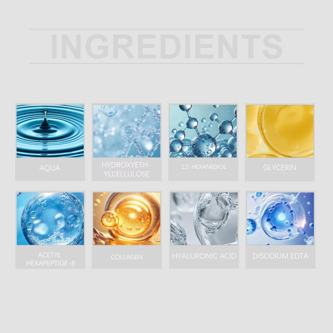 Collagen Anti-Wrinkle Essence Hydrating Firming Pore-cleaning Anti-aging Essence Set Halalzen