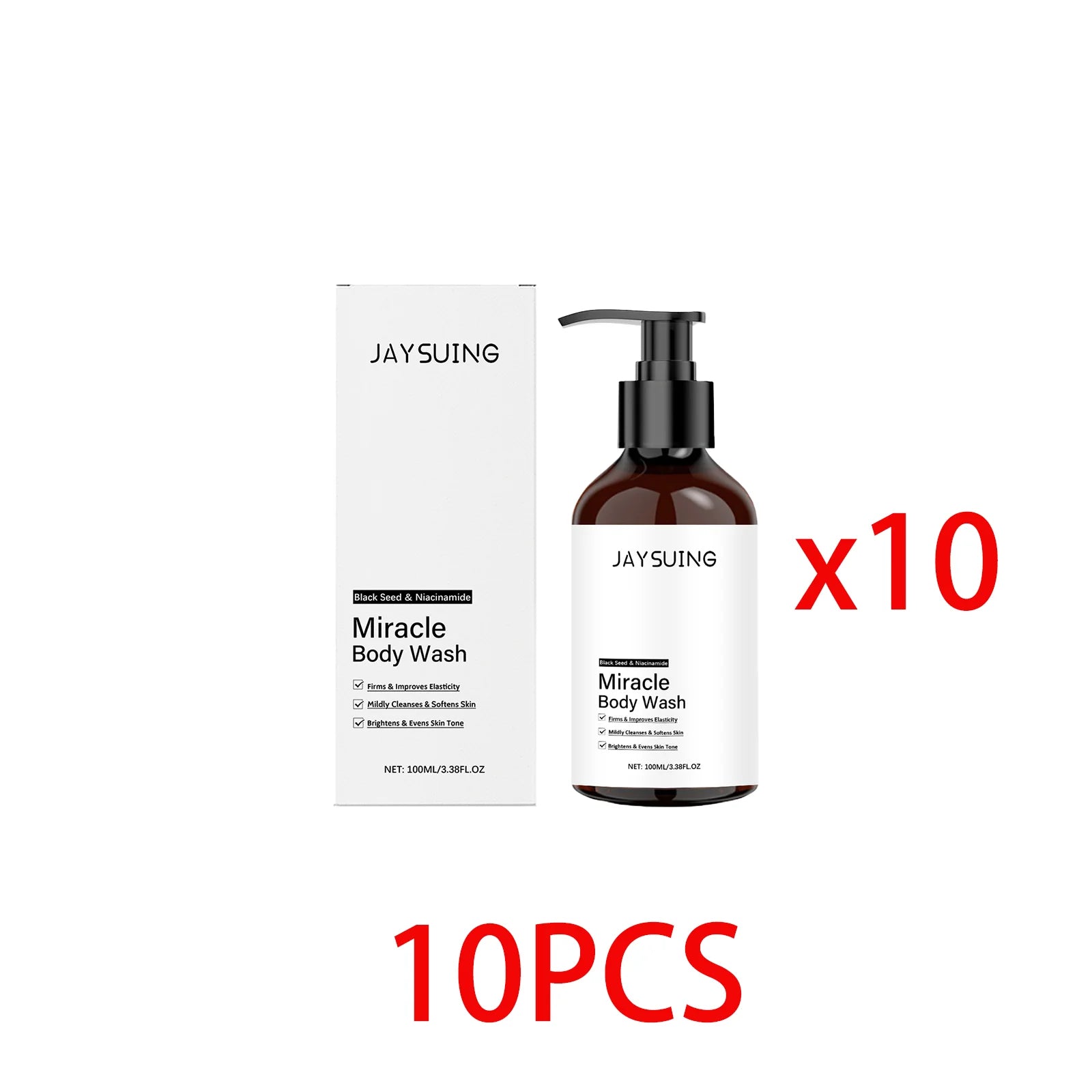 Niacinamide Shower Gel White Skin Smoothing Daily Cleansing Remove Dirt Rich Foam Lasting Hydrate Refresh Body Wash Skin Care Halalzen