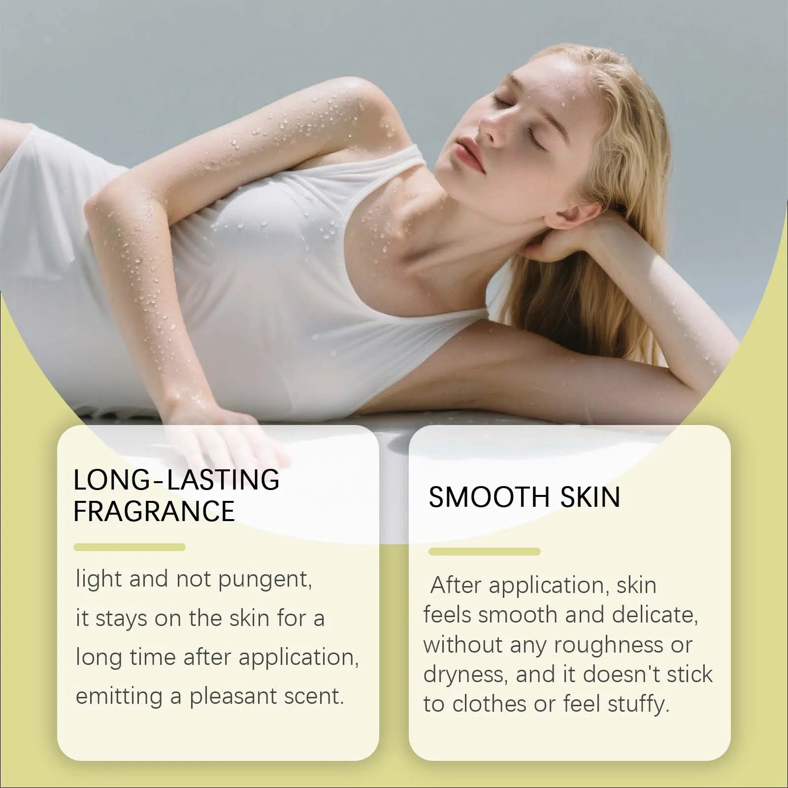 Roxelis 30ml Vanilla Creamy Fragrant Body Oil Moisturizing Whole Body Massage Essential Oil for Dry Skin Moisturizer Hydrating
