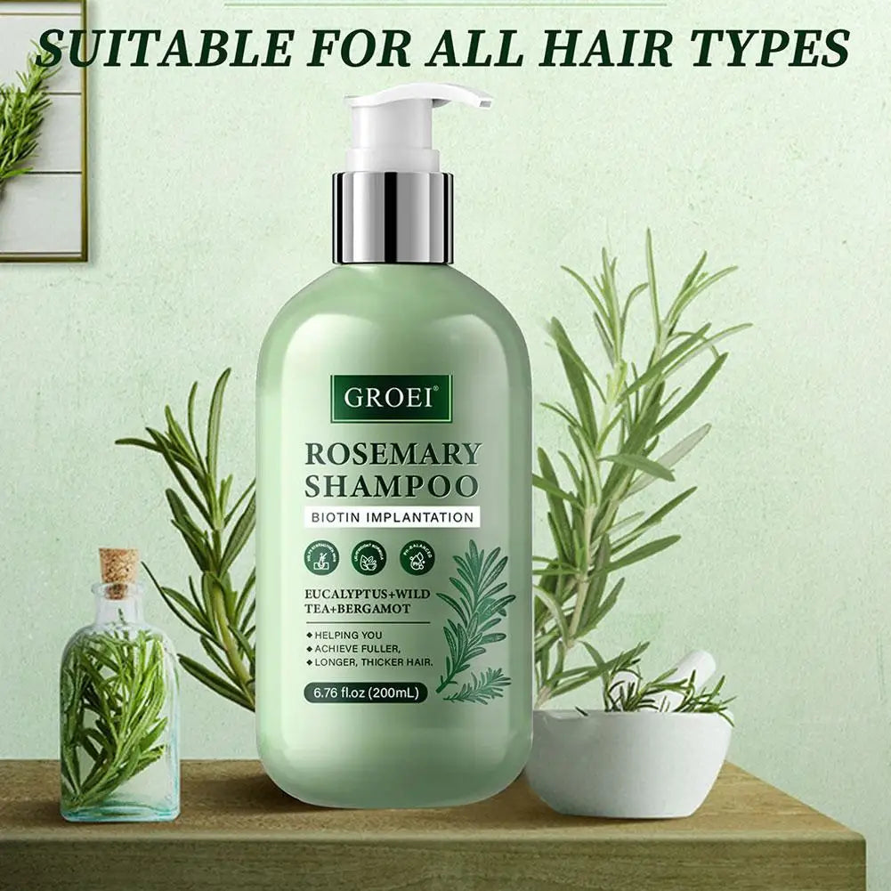 Rosemary Active Nutritional Fortification Shampoo And Hair Conditioner 200ml Formula Gentle Nourishing And Cleansing Scalp Halalzen