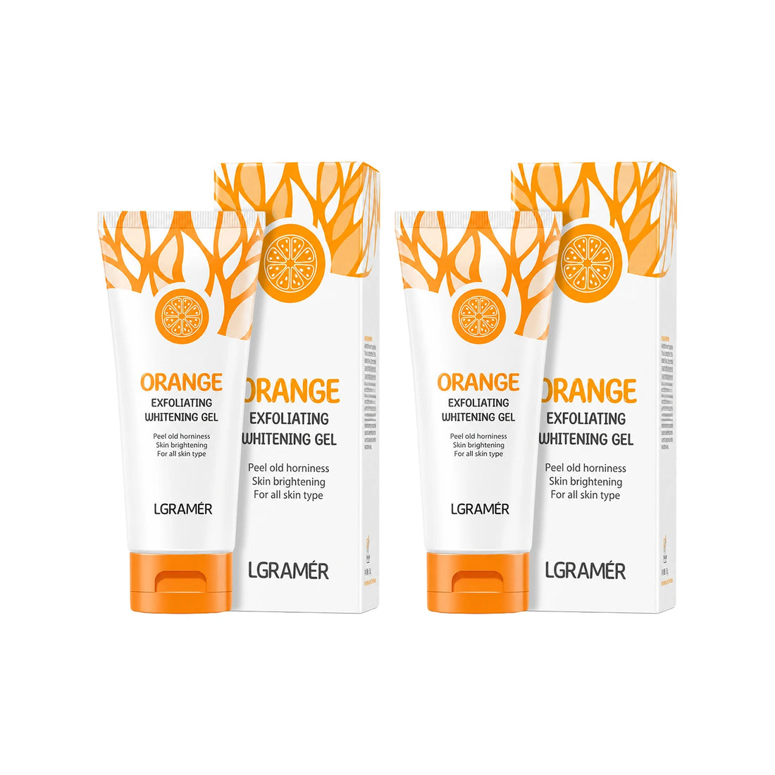 50g Orange Exfoliating Gel Dead Spot Remover Brighten Peeling Gentle Repair Scrub Whiten Moisturizer Hydrating Korean Skin Care