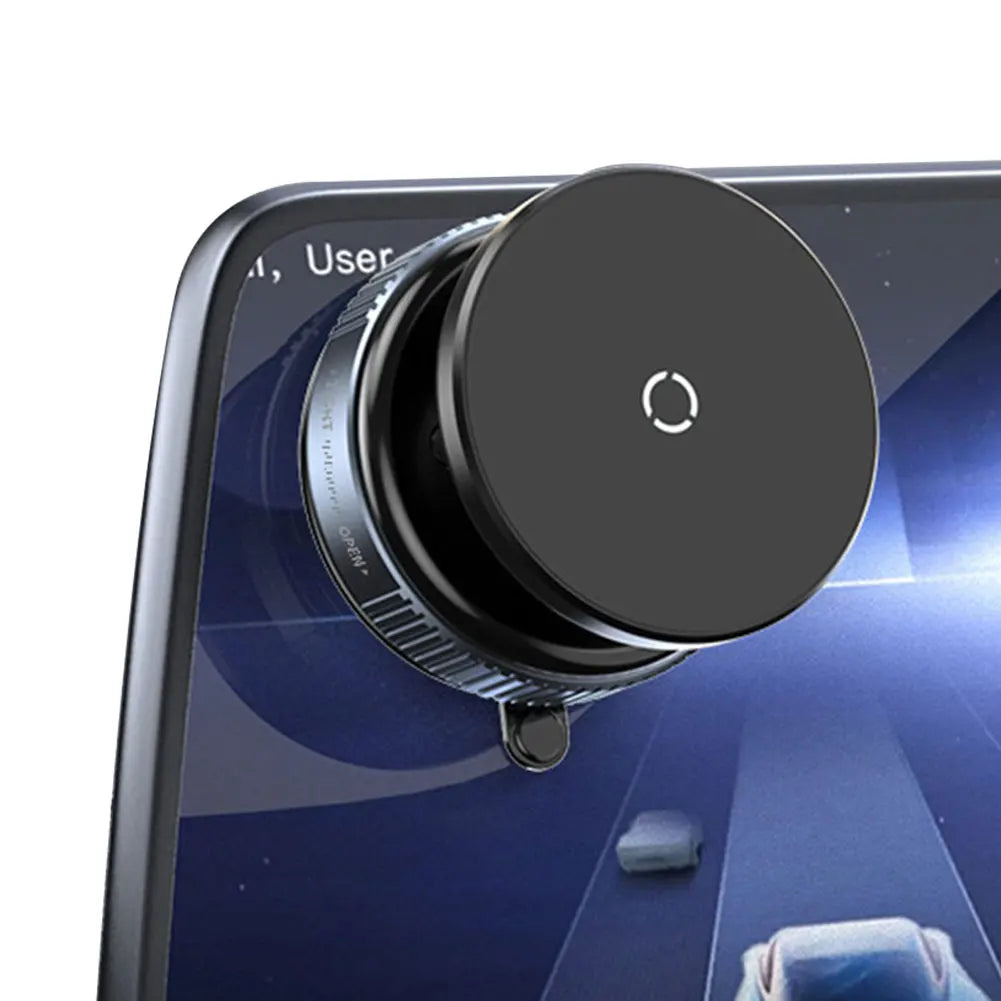 Hot Saleing Magnetic Car Phone Stand 360° Rotatable Vacuum Suction Cup Car Mobile Phone Holder for Car/Gym/Mirror/Shower/Kitchen