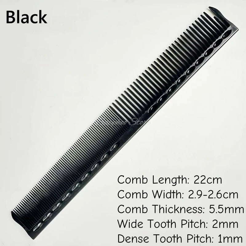 1PC 18cm Professional Hairdressing Haircut Comb Double Headed Anti Static High Temperature Resistance Salon Hair Styling Tools