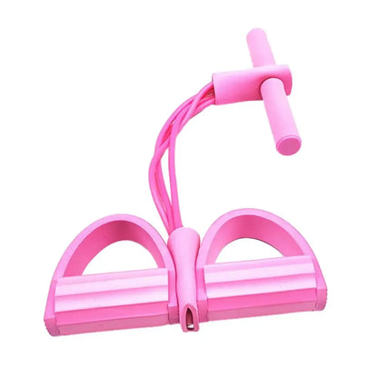 Tension Rope with Non-slip Handle Portable Slimming Waist Arm Training Yoga Pedal Puller Resistance Band Fitness Equipment