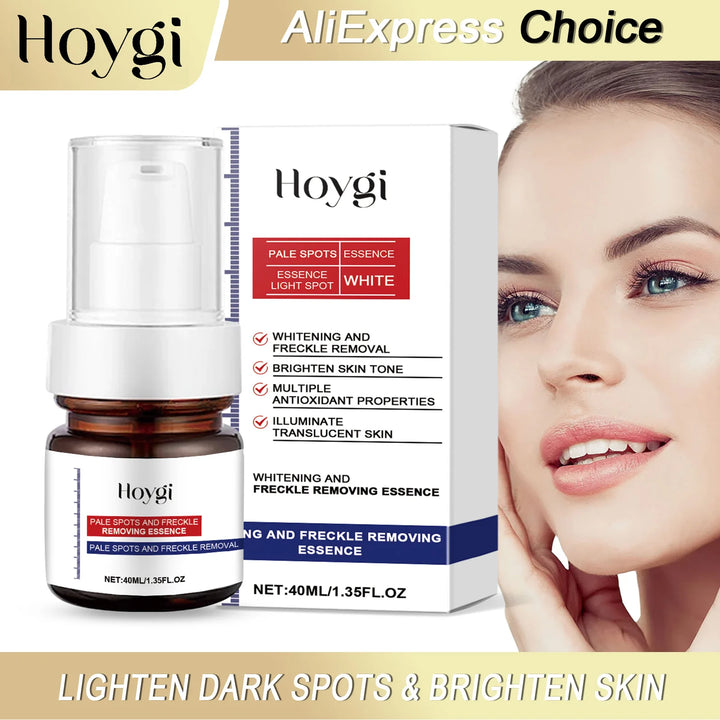 HOYGI Vitamin C Serum Cream Whiten Brightening Skin Tone Lighten Dark Spots Melasma Repair Hydrating Fast Absorbing Skin Care