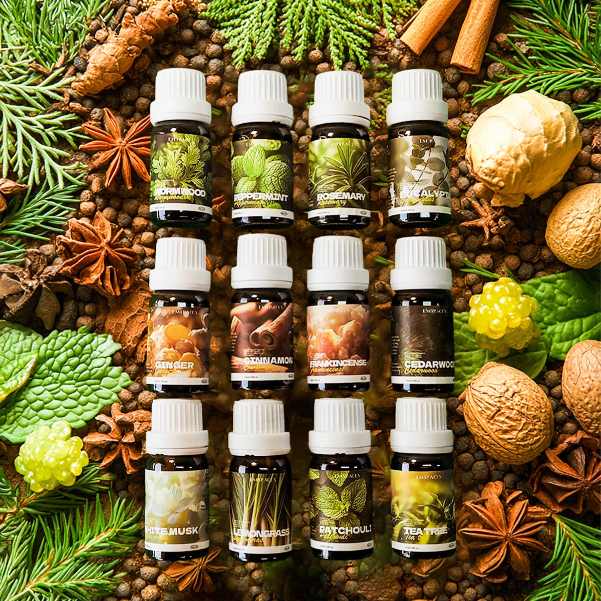 Patchouli Oil 10ml Skincare Natural Aromatherapy Essential Oil for Massage Bath Soap Bath Makers Making Gifts