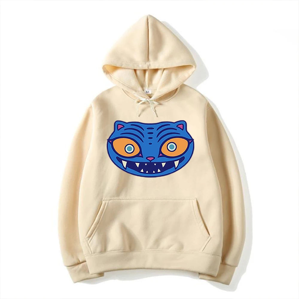 Derpy Hoodie Derpy Tiger Zoey Sweatshirt KPop Hoodied Demon Hunters Tee DKPDH Tiger Pullover Women Long Sleeves Hoodies