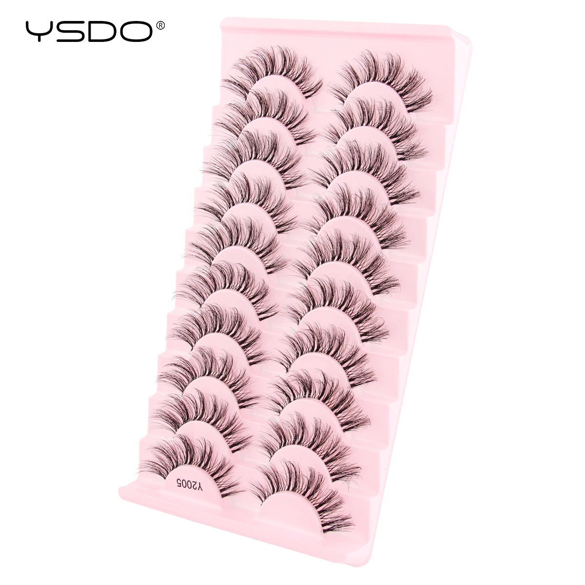 YSDO Half Eyelashes 3/10 pairs Natural Full False Eyelashes 3d Lashes  Cat Eye Fake Eyelashes Extension Faux Cils Makeup Tools Halalzen