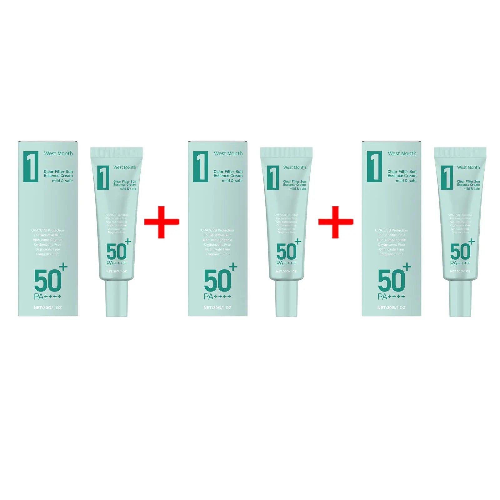 Anti Sun Cream SPF50 UV Defense Broad Spectrum Sunlight Protection Reduce Redness Hydrating Waterproof Prevent Sunburn Sunscreen