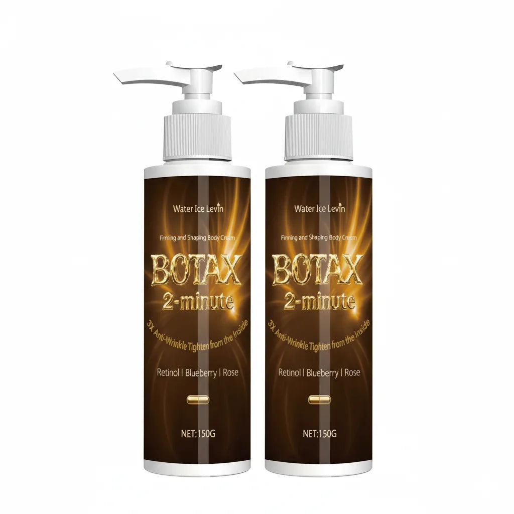 3x Anti-Wrinkle Firming Body Cream with Retinol, Blueberry & Rose for Results in 2 Minutes.
