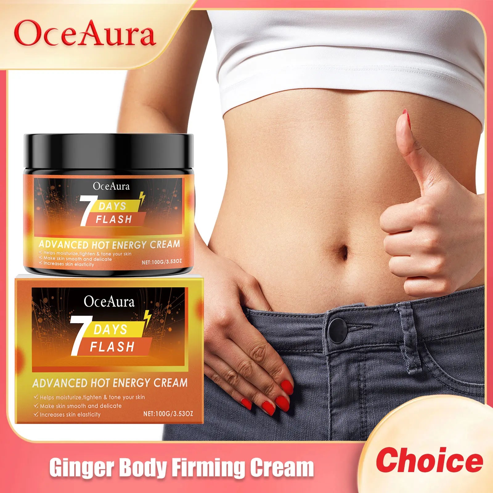 Ginger Fat Burning Cream Anti Cellulite Abdominal Leg Weight Loss Products Skin Tightening Cream For Body Slimming Cream
