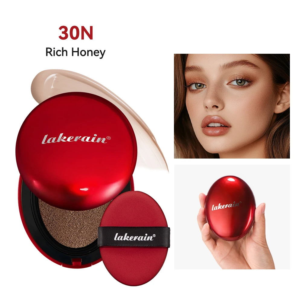 Sunscreen Cushion Foundation Fit Cushion Foundation Full Coverage Waterproof Long-lasting Concealer Long-lasting Korean Makeup