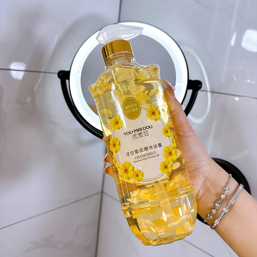 Fruit Flavored Bubble Fragrance Shower Gel Mango Skin Rejuvenation Moisturizing Body Bath Wash Oil Control Peach Long Lasting Halalzen