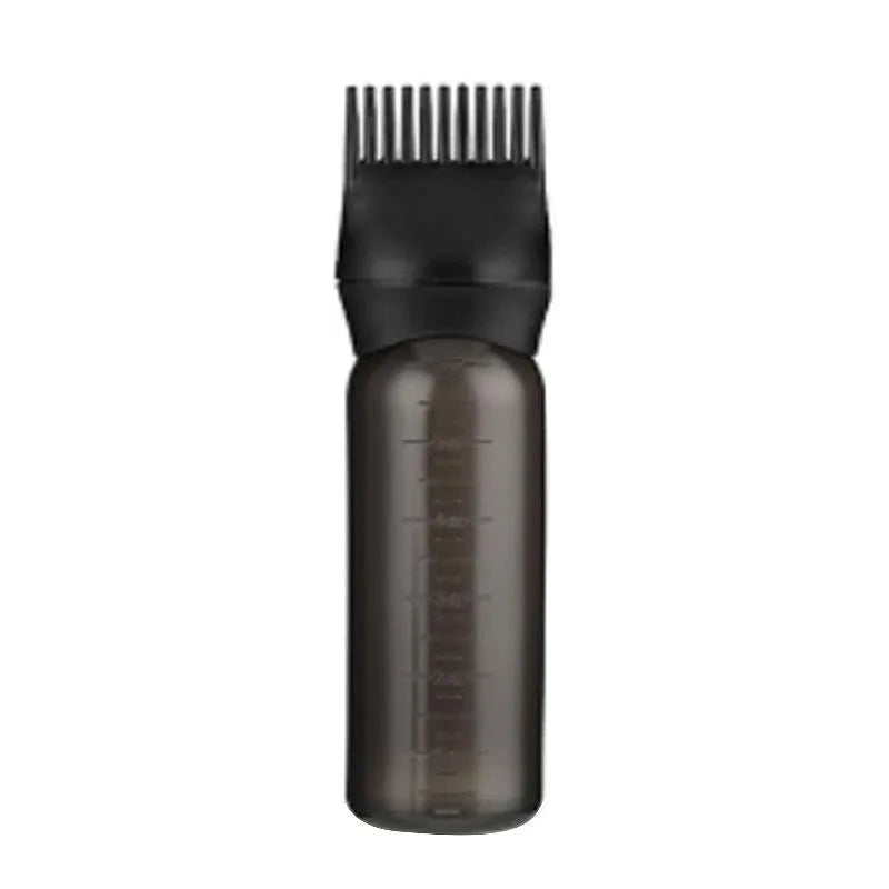 Head Scalp Massage Comb Silicone Shampoo Brush Hair Dye Tint Oil Applicator Bottle with Brush Salon Hair Styling Tools SZI20