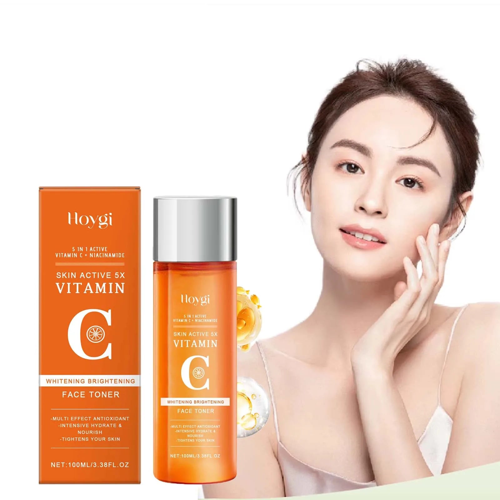 Vitamin C Hydrating Toner Moisturizing Brightening Refreshing Antioxidant Facial Essence Shrink Pores Smoothing  Face Skin Care