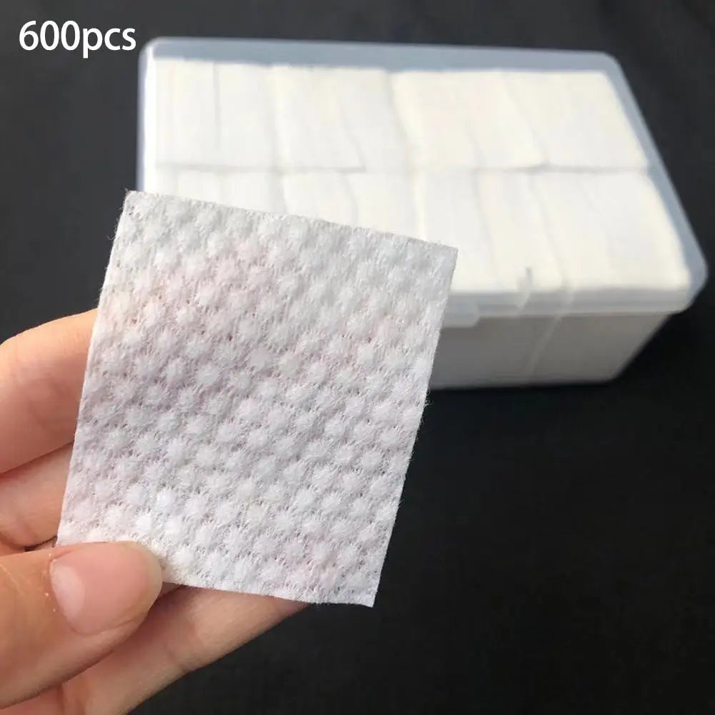 600pcs Thin/Pearl Disposable Tattoo Facial Makeup Remover Cleansing CottonsClean Cotton Pads Microblading Supplies Soft Halalzen
