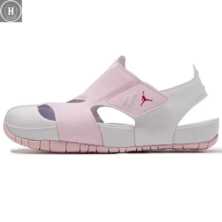Nike Children's Shoes Jordan Flare (Ps) Slippers and Sandals Lightweight Velcro Comfortable Children's Shoes Beach Casual Shoes Ci7849-608 HALALZEN