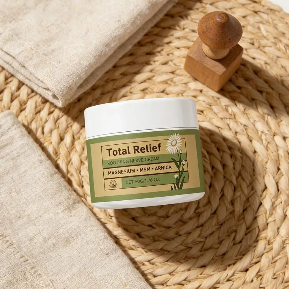 Magnesium Soothing Body Cream - Relieves Tension & Muscle Discomfort, Deep Moisturizing Joint Relief Cream for All Skin Types