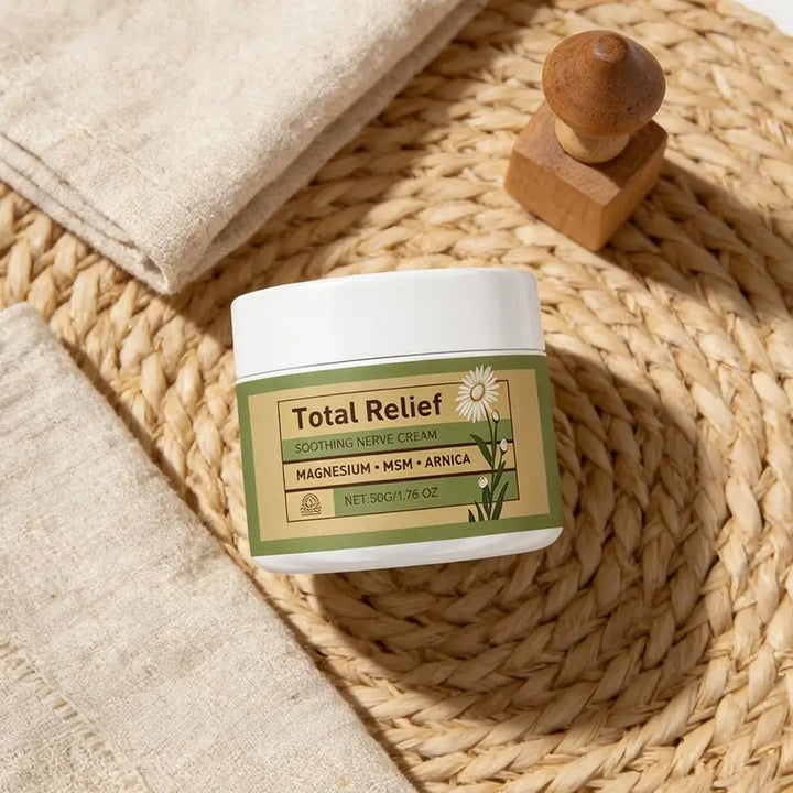 Magnesium Soothing Body Cream - Relieves Tension & Muscle Discomfort, Deep Moisturizing Joint Relief Cream for All Skin Types