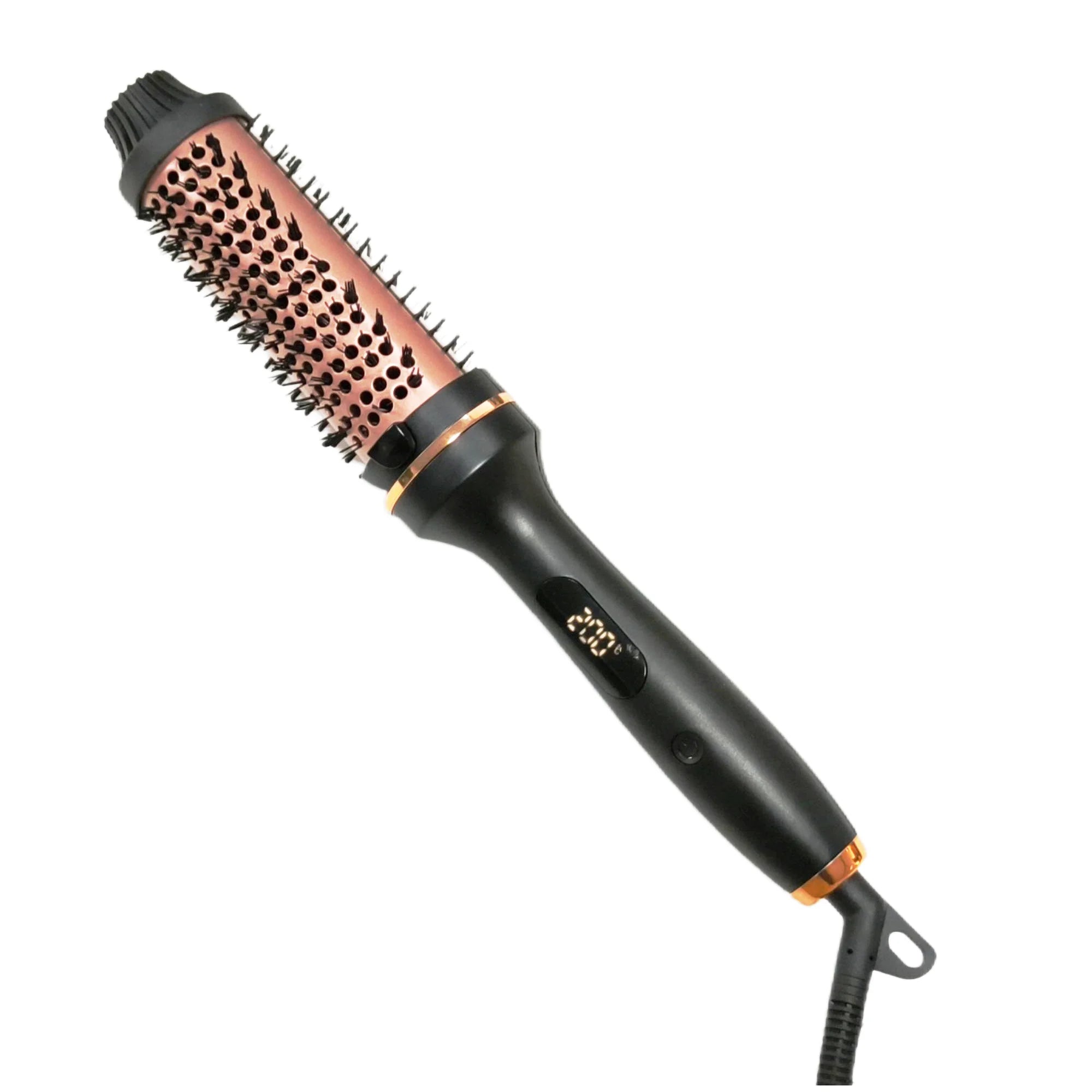 Thermal Brush Styling Comb Electric Fast Heating Anti Scald 3 in 1 Straightener Heated Brush Professional Hair Styling Brush Halalzen