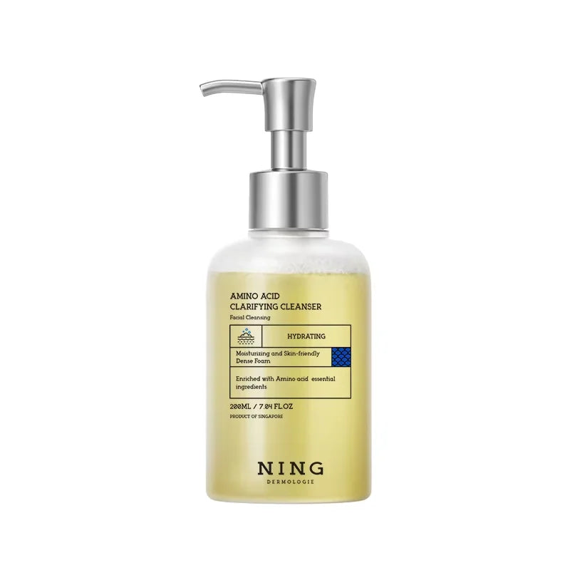 200ML Amino Acid Korean Facial Cleanser with Salicylic Acid Help with Pore Tighten, Acne & Blackheads Halalzen