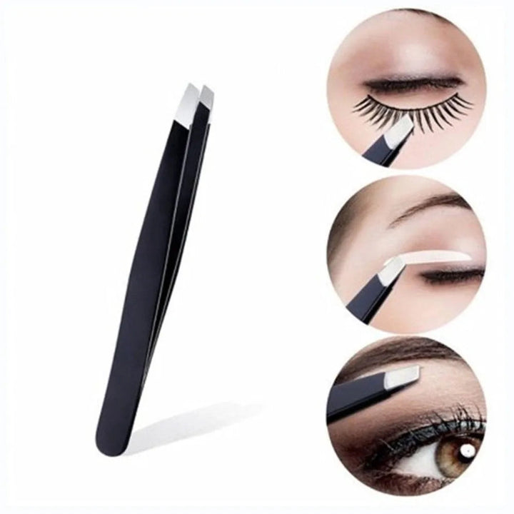 3pcs Suit Eyebrow Suit For Men And Women, Stainless Steel Eyebrow Trimming Beauty Kit Tools Halalzen