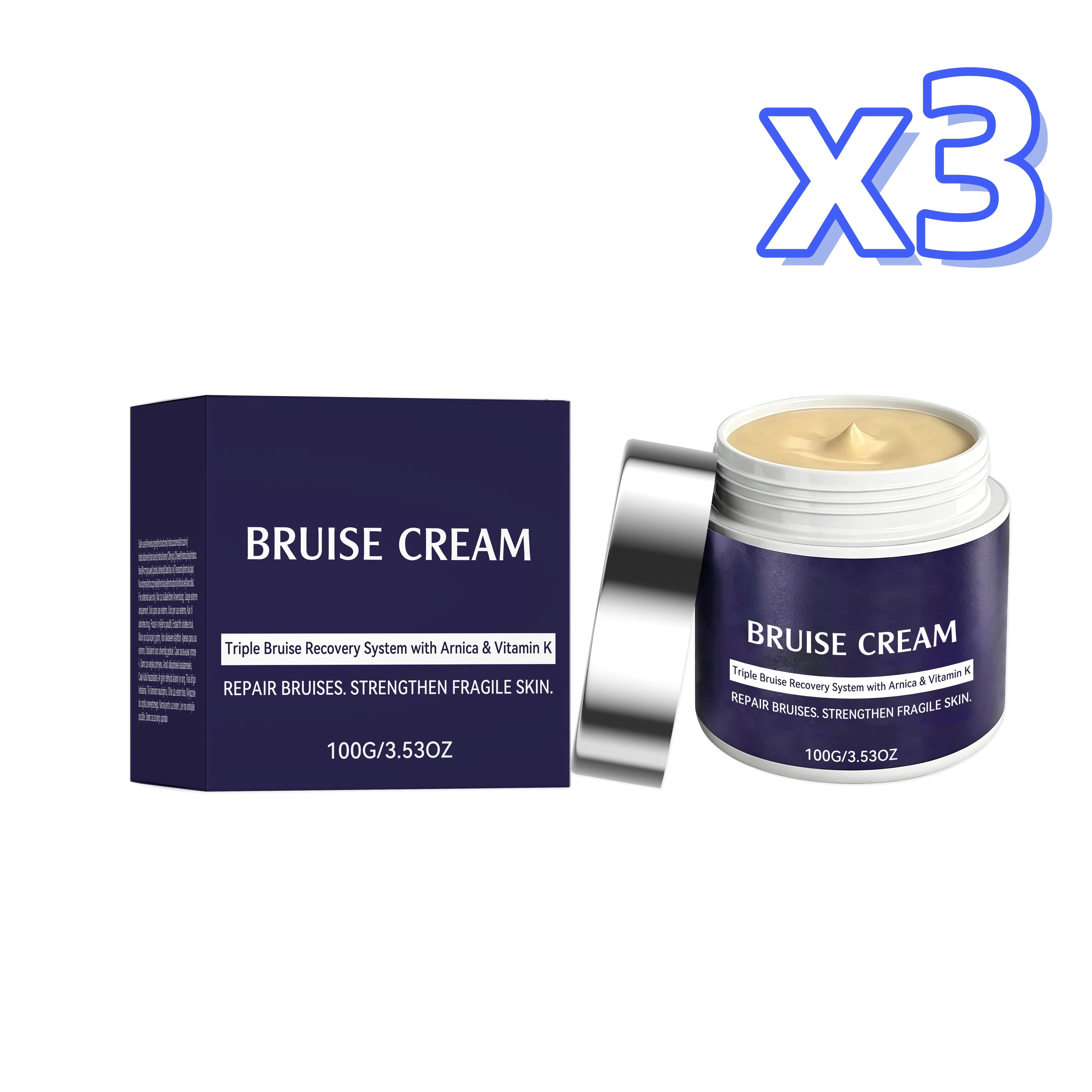 Arnica Bruise Cream For Thin Fragile Skin Bruising & Swelling Repair Skin Barrier Long Lasting Soothing Body Care Bruise Cream