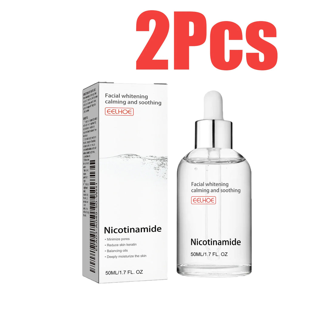 Niacinamide Face Serum Brightening Lighten Dark Spots Acne Marks Fade Blemishes Pigmentation Moisturizing Facial Essence