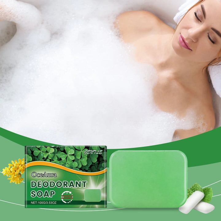Body Bath Soap - Cleanses Body Skin, Eliminates Odors, Emits Fresh Fragrance & Creates Rich Lather Halalzen