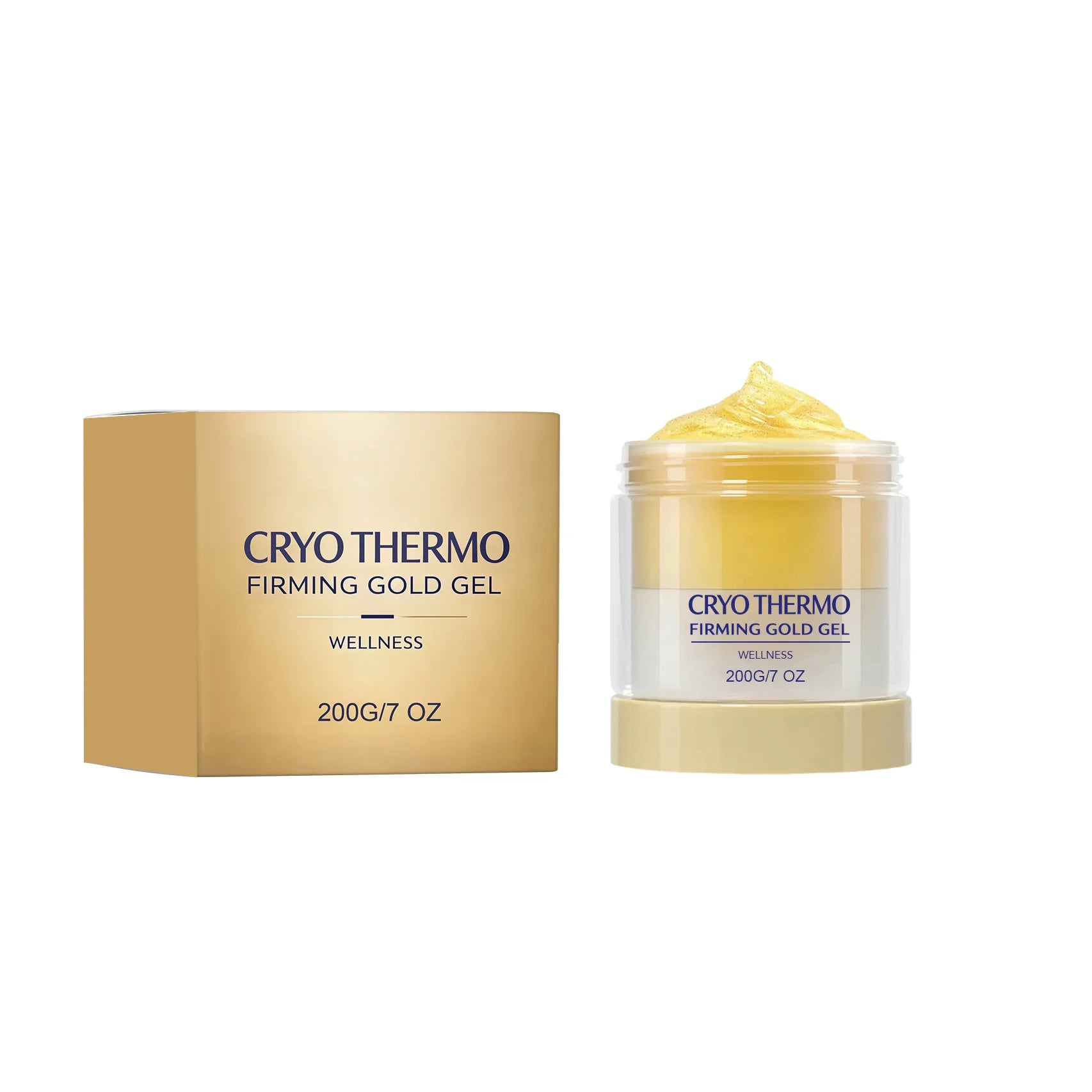 Firming Gold Gel Accelerate Fat Metabolism Reduce Sagging Improve Skin Elasticity Deep Nourishing Moisturizing Body Massage Gel
