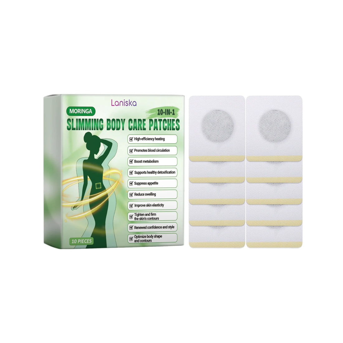 Body Care Patch - Comfortable Lightweight, Skin-Fitting, Daily Body Shaping, Lazy Convenient Wearable Care Patch