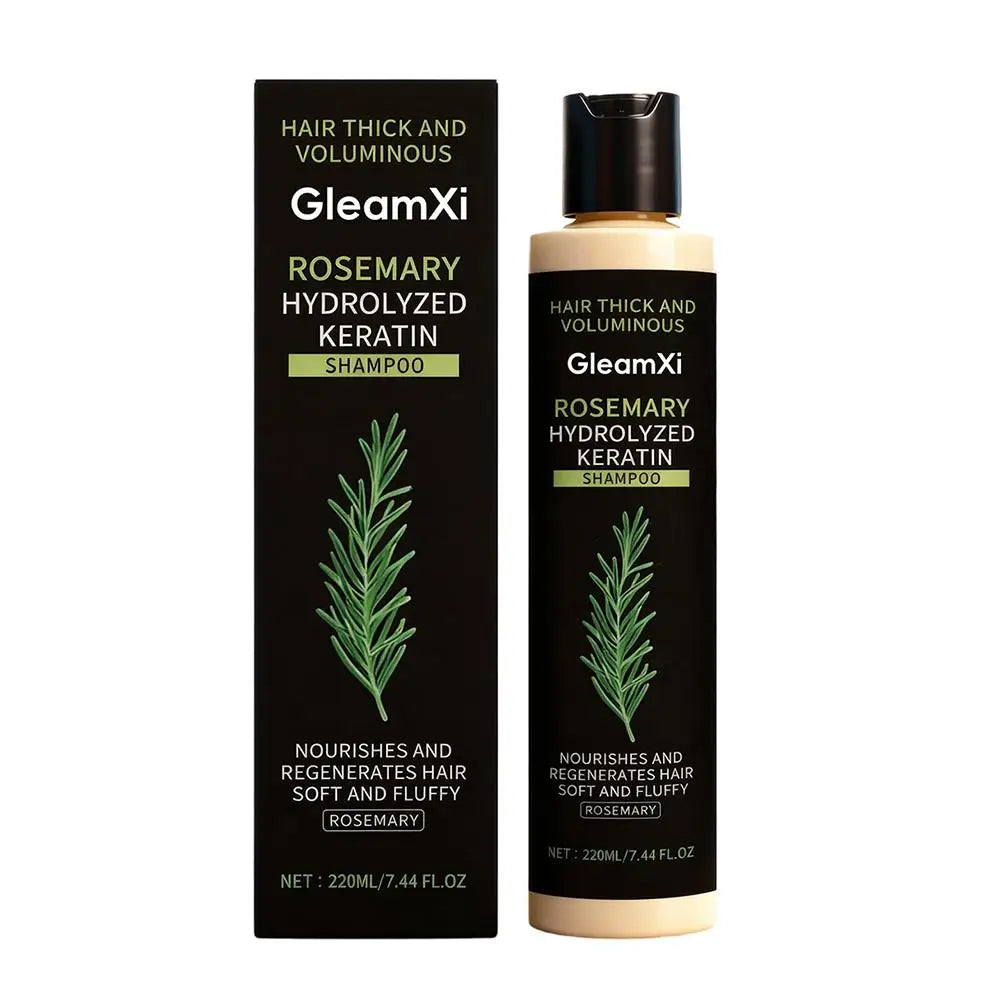 Organic Rosemary Hair Shampoo Natural Anti-Hair Loss Scalp Nourishment Helps Strengthen & Thicken Hair Gentle Cleansing Formula