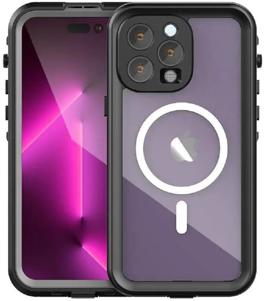 IP68 Waterproof Phone Case For iPhone 16 15 Plus 14 13 Pro Max Snowproof Dustproof Shockproof Shell Underwater Protection Cover